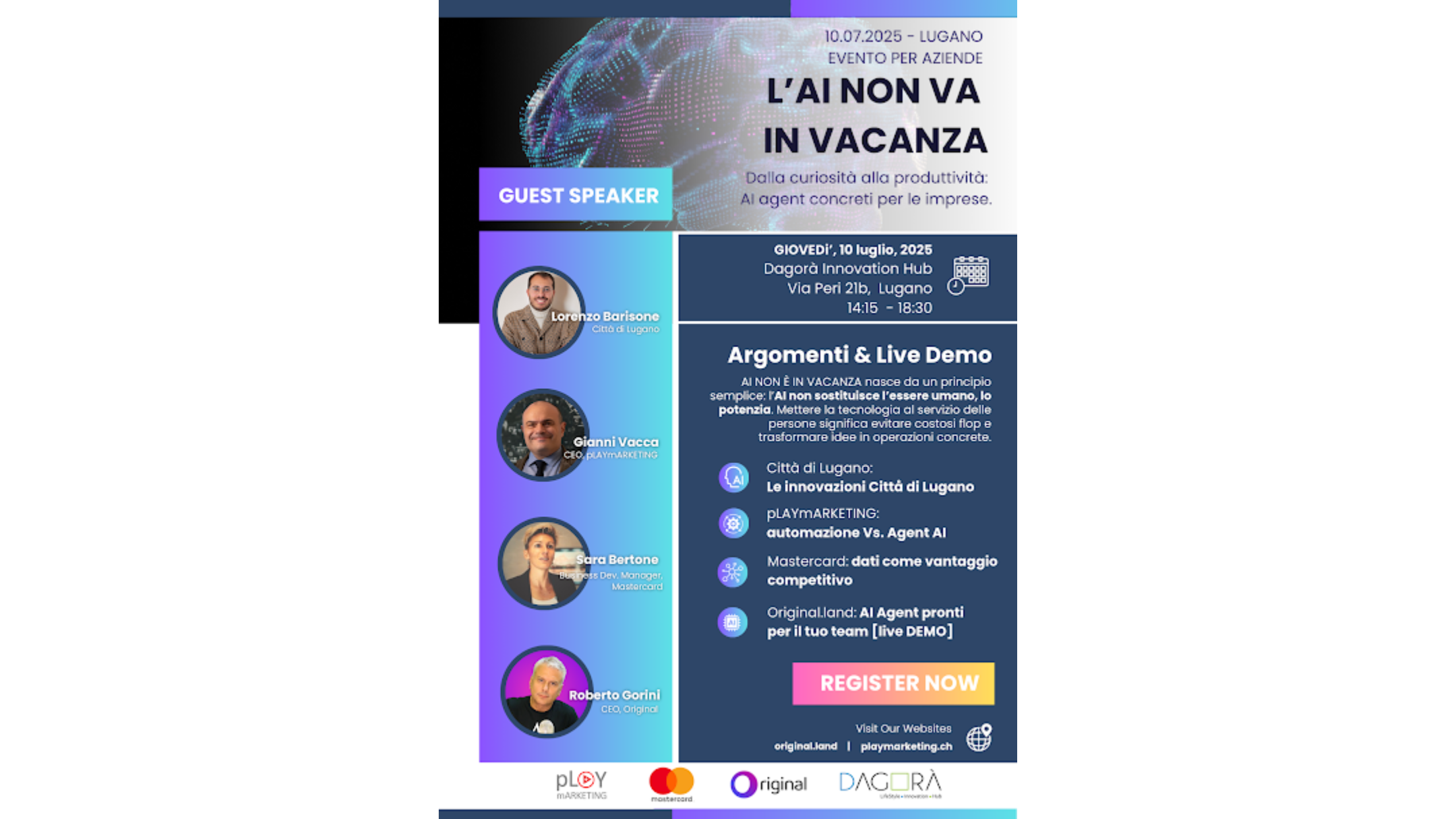 «AI non è in vacanza»: a Lugano un workshop che mostra come l’Intelligenza Artificiale potenzi (e non sostituisca) il lavoro umano
