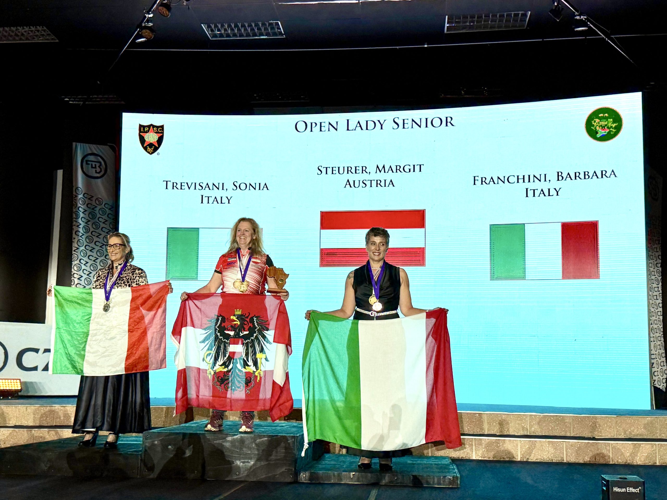 “Handgun World Shoot XX”: la correggese Barbara Franchini porta l’Italia sul podio Mondiale