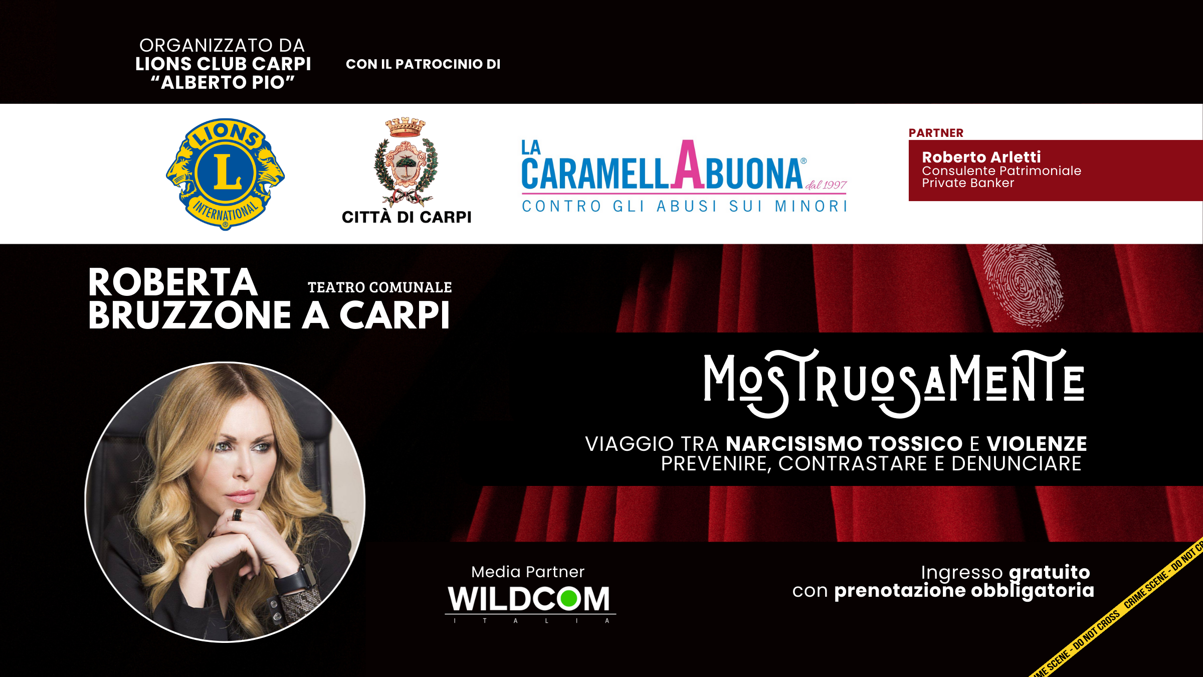 La criminologa Roberta Bruzzone al Teatro Comunale di Carpi con “MostruosaMente”